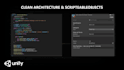 create any custom csharp script or mechanic for unity