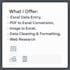 data entry expert for ms excel and google sheets