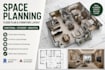 do space planning floor plan furniture layout design