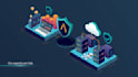 isometric explainer video, 3d explainer video, animated explainer, crypto vide0