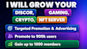 discord advertising, discord promotion, mass dm, discord server promotion growth
