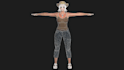 do realistic metahuman character modelling, arkit 52 blendshapes and rigging