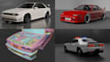 create low poly 3d car models for games