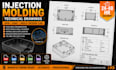 create injection molding technical drawings and mold design cad