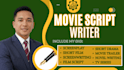 write movie script, screen play, film script, screenwriting, comedy script
