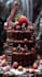 create amazing ai food miniature art and tiny food scenes