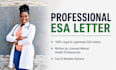 write professional and legal esa letters