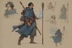 illustrate a professional dnd rpg character art