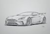 custom sketch car design illustration