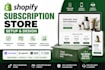 build shopify subscription store with recharge, appstle and recurring pay