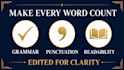 proofread and edit english text for clarity