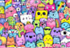 draw cute kawaii doodle stickers, illustrations and design