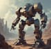 illustrate high quality futuristic mecha designs
