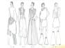 create full outfit fashion illustrations