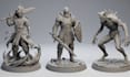 sculpt custom tabletop model 3d miniature model dnd warhammer stl for 3d print