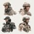 draw military themed illustrations