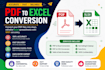 reliable PDF to excel conversion service