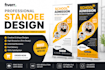 design professional roll up banner and standee design