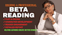 thoroughly beta read your novel thriller paranormal romance novel beta reader