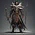 custom draw a fantasy character illustration