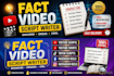 write viral faceless youtube fact video script strong hook
