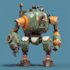 draw custom mecha robot