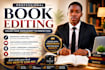 do book editing, amazon KDP book formatting, KDP publishing