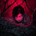 create dark art, metal, gothic illustration