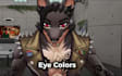 create custom 3d furry avatar fursona character model vrchat vseeface 3d vtuber