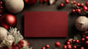 design a professional christmas greeting card