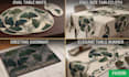 do premium designs for custom doormats, table mats,tablecloth and table runner