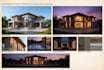create luxury villa 3d rendering and interior visualization