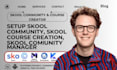 setup skool community, skool course creation, skool community manager