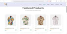 create a responsive front end website with modern UI design