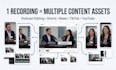 edit your zoom recording or interview