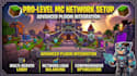 setup professional minecraft custom bedrock java server