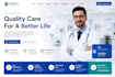 design a professional medical and healthcare website