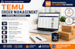 be your professional temu order management virtual assistant