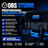 set up obs studio for streaming, recording and optimization