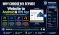 convert your website to android and ios mobile app