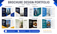 design modern corporate brochure, editable canva brochure and business booklet