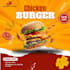 design modern restaurant flyers and instagram posts