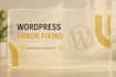 fix wordpress website errors issues