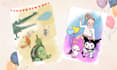 draw birthday invitation card
