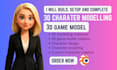buid, setup and complete 3d modelling character, 3d game model