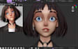 create 3d claymation style character rig facial animation game motion blender