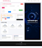 design a responsive HTML CSS landing page with admin dashboard