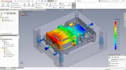create injection molded plastic enclosure product design, dfm in solidworks