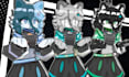 create a custom low poly 3d vrchat avatar, vtuber, vroid or stylized 3d model