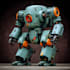 create custom mecha robot art